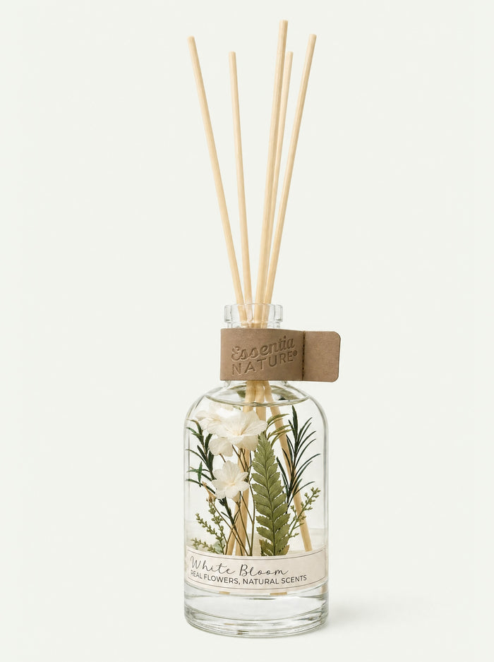 Botanic Diffuser mit Stäbchen - WHITE BLOOM