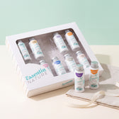 Essentia Nature darilni set 10 x 50 ml z lanom in trakom