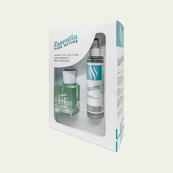 Home Fragrance Box Essentia Pure Nature Čisti mošus – difuzor 100 ml in osvežilec tkanin 150 ml