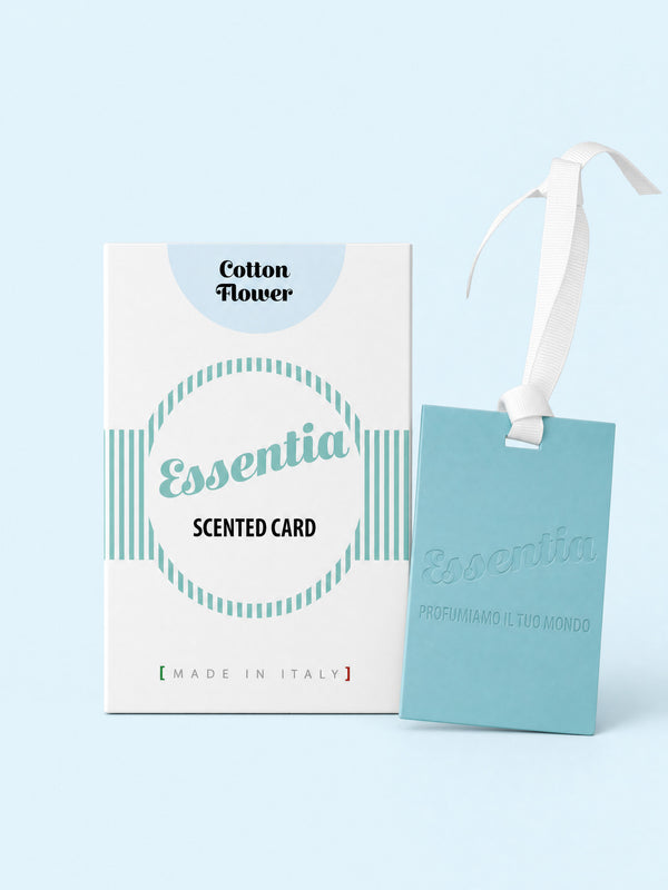 Dišeča kartica Essentia Nature Bombažni cvetovi