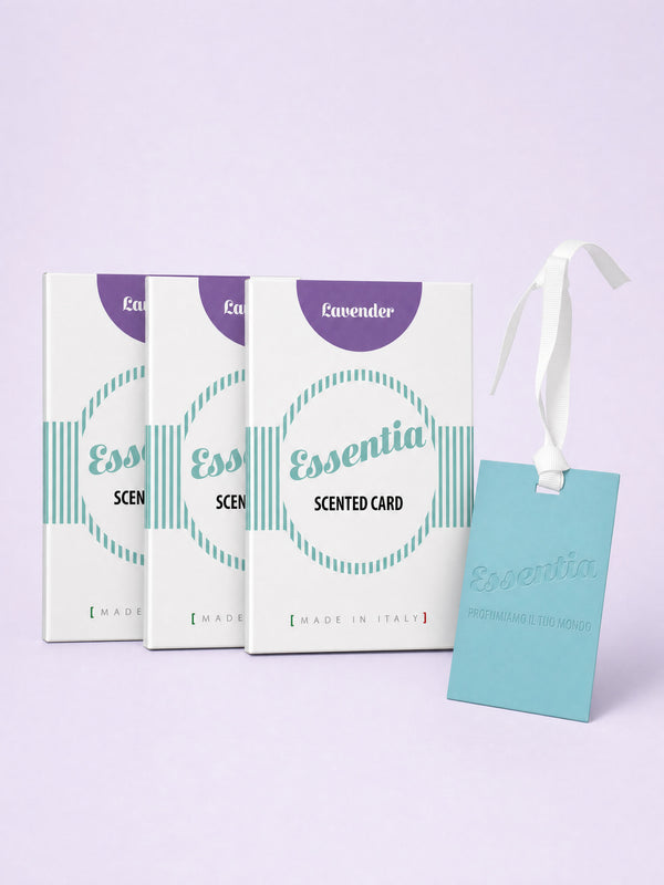 Set 3 dišečih kartic Essentia Nature Sivka