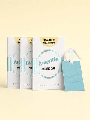 Set 3 dišečih kartic Essentia Nature Vanilija in kašmir