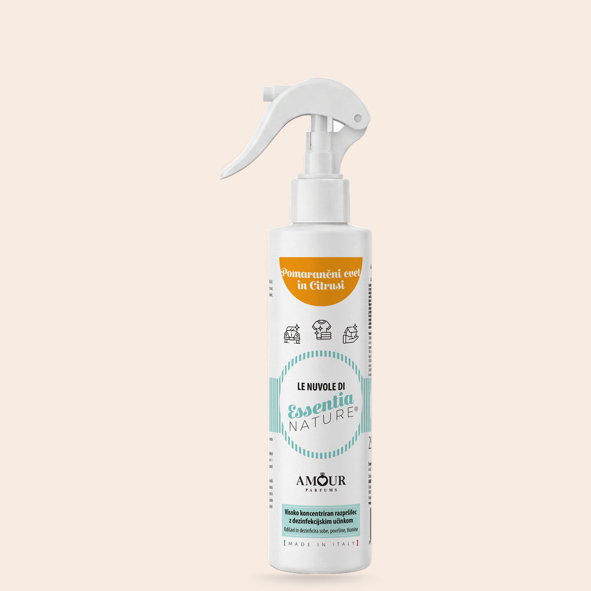 Essentia Nature dišeče razpršilo Citrusi in pomarančni cvetovi