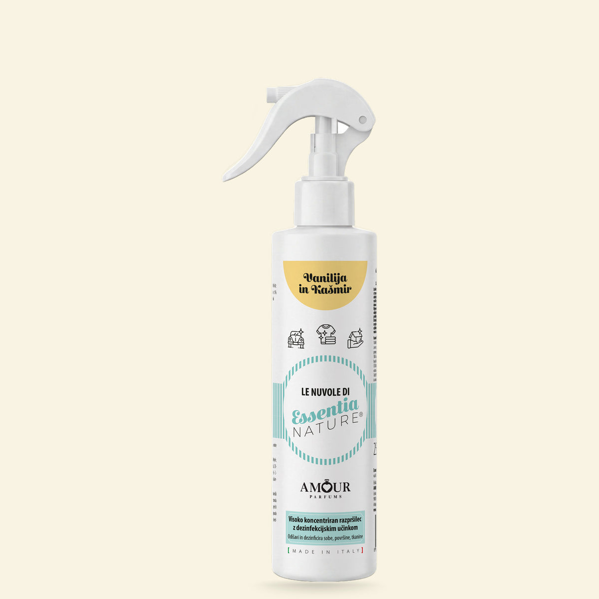 Essentia Nature dišeče razpršilo Vanilija in kašmir